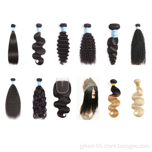 Factory outlets 100% Human Hair Brazilian hair  Straight hair Bundles